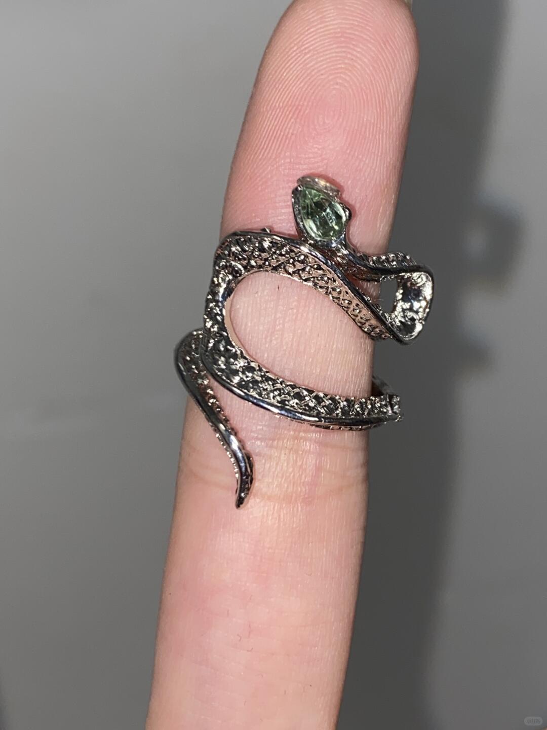 Y2Bling Snake Soul Ring | Adjustable Zirconia Snake (3 Colors, Limited Edition)