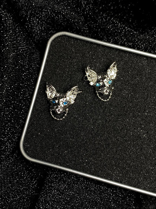 Beerus Stud Earrings | Bold Anime Edge & Street Attitude (Limited Edition)