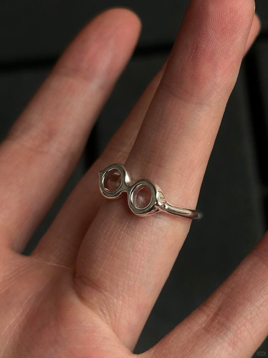 Wizard’s Spectacles | Iconic Glasses Ring (Y2K Limited)