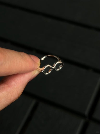 Wizard’s Spectacles | Iconic Glasses Ring (Y2K Limited)