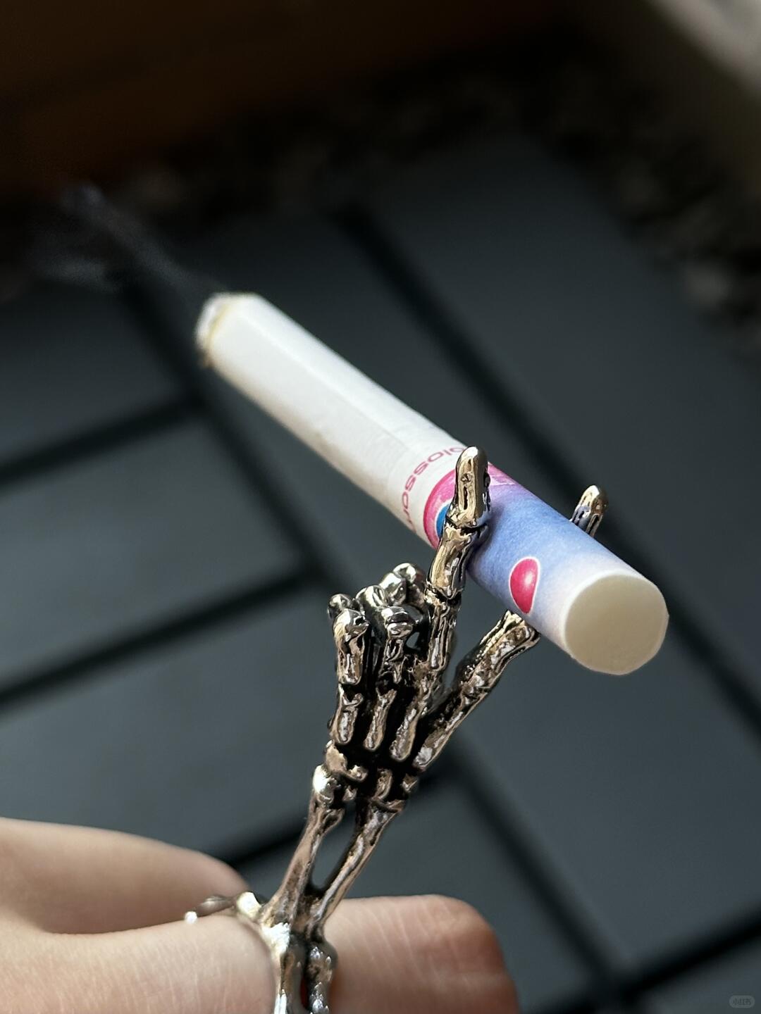 Last Breath | Skeleton Grip Ring for Smoke & Statement (Y2K Limited)