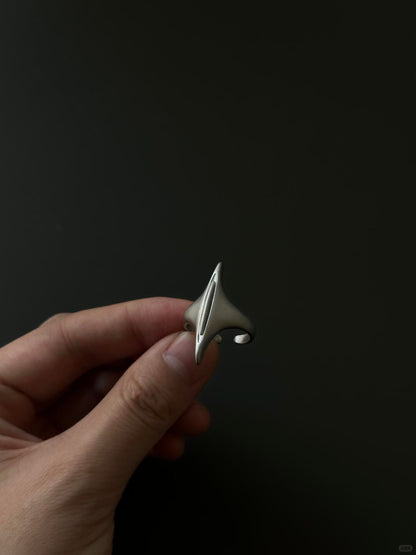 Cosmic Meteor Cruiser | Alien Ship & Meteorite Ring (Y2K Limited)