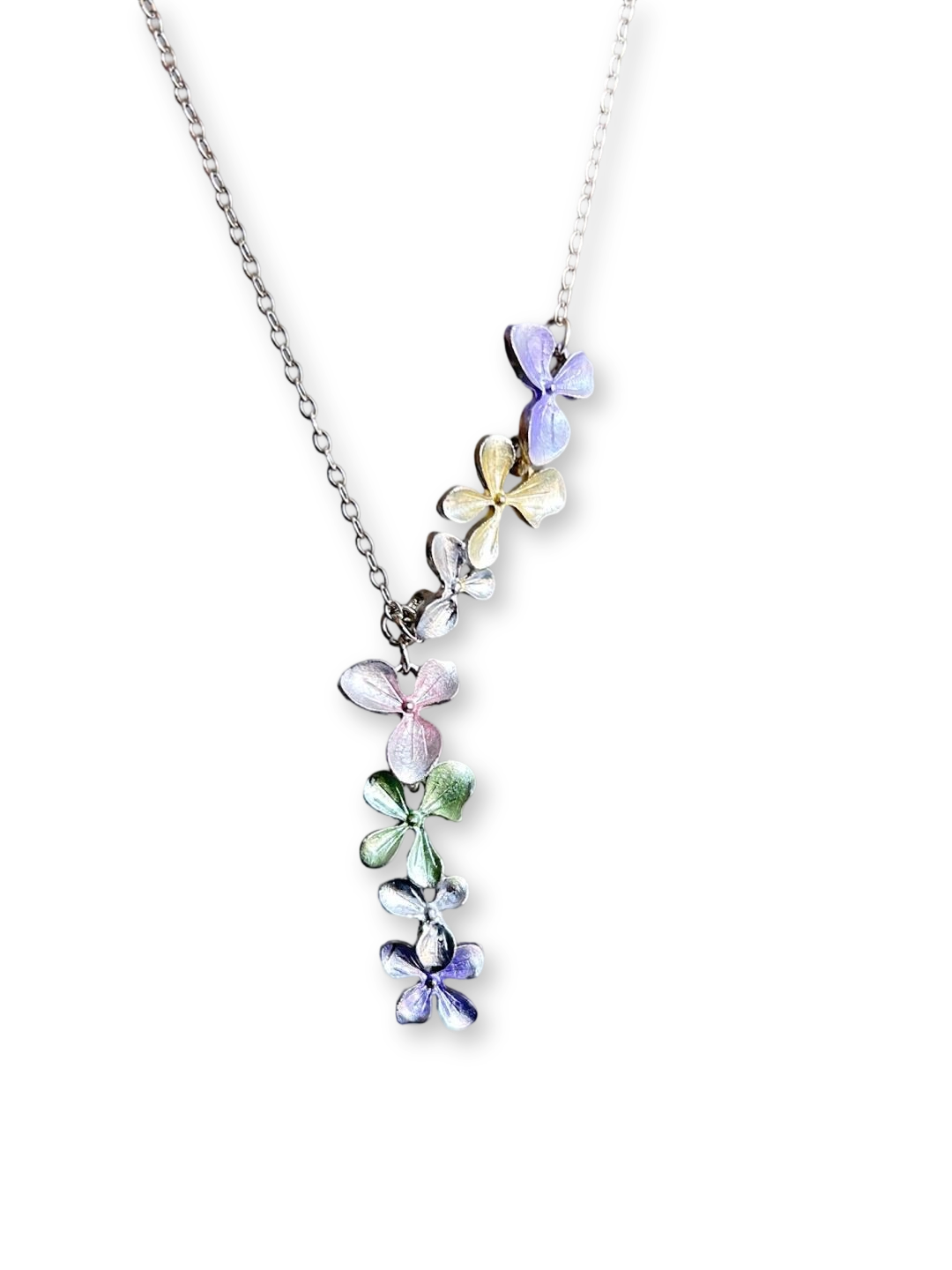 Endless Summer Iris Necklace | Sylvia’s Poetic Impression Pendant (Limited Edition)