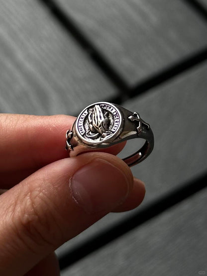 God Loves the World | “Prayer Time” Ring for the Quietly Fragile