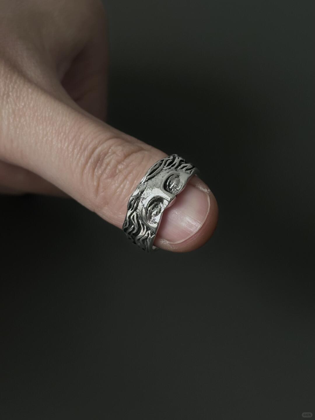 Through the Mirror Haze | Vintage Y2K Illusion Ring (Only 1 Made)