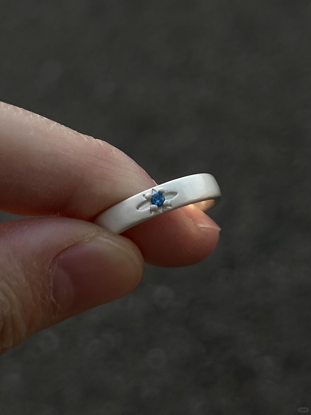 The World’s Heart Is Blue | Deep Sea Love Ring for the Quietly Wrecked