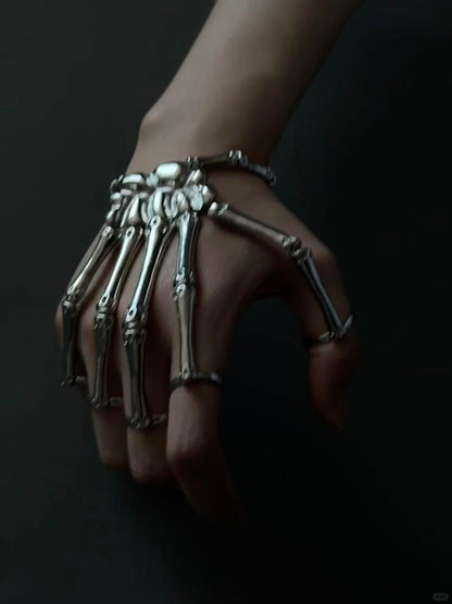Exoskeleton | Mech-Bone Bracelet for Futurist Dreamers and Relentless Souls