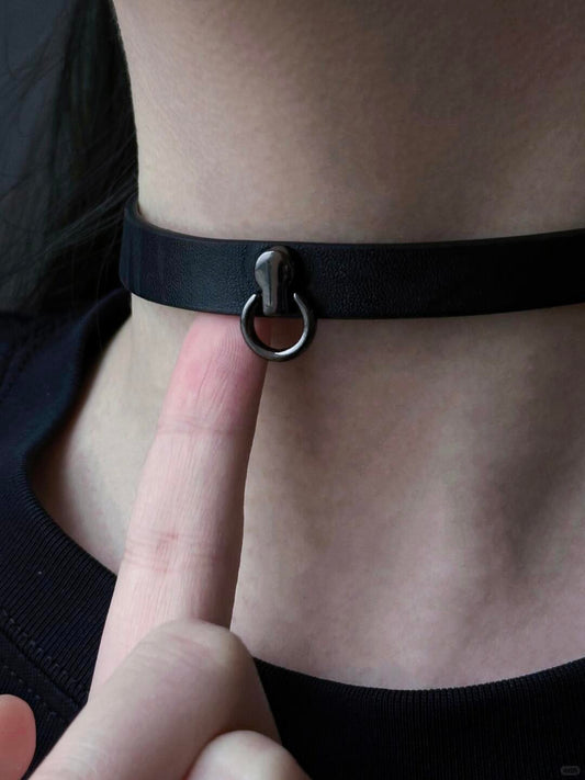 Dodo Affirmation | “Don’t Lose to Love” Choker Necklace (Y2K Limited)