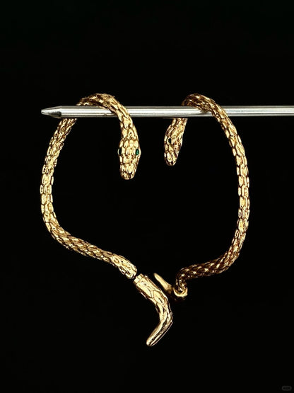 Breathtaking Love｜Snake Embrace Stud Earrings (Y2K Limited)