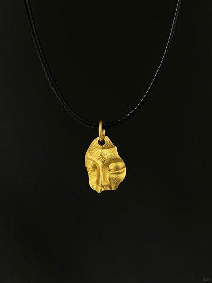 Koan Verse | Illusion & Silence Guanyin Necklace (Y2K Limited)