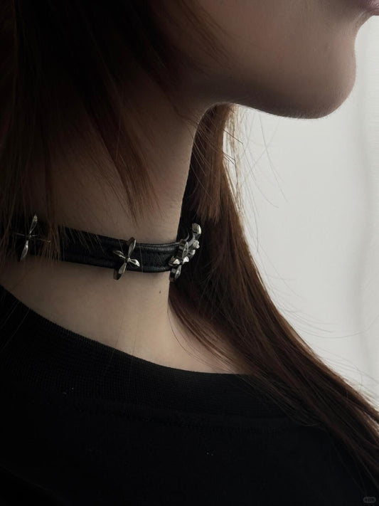 Hell is Heaven Choker | Gothic Elegance & Poetic Design (Limited Edition)