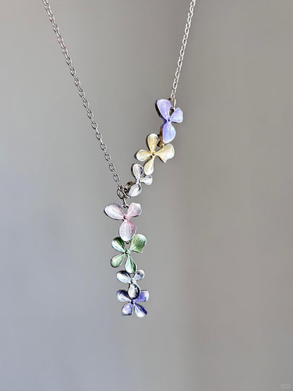 Endless Summer Iris Necklace | Sylvia’s Poetic Impression Pendant (Limited Edition)