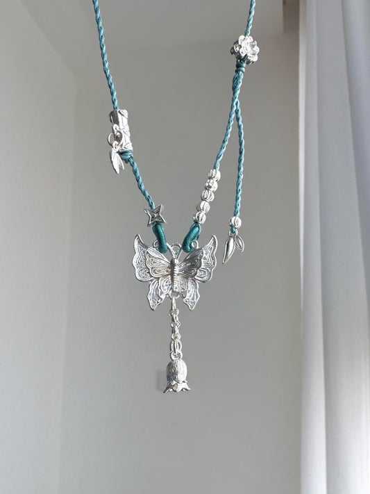 Spring Mist Necklace | Butterfly Elegance & Poetic Design (Limited Edition)