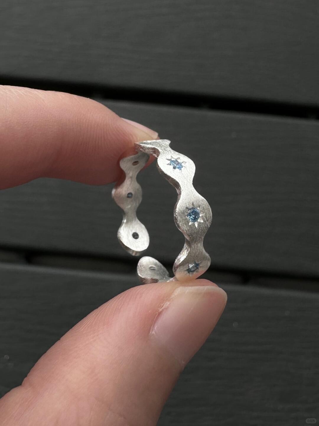 Blue Starlight Ring | Stars Fallen into the Ocean (Limited Edition)