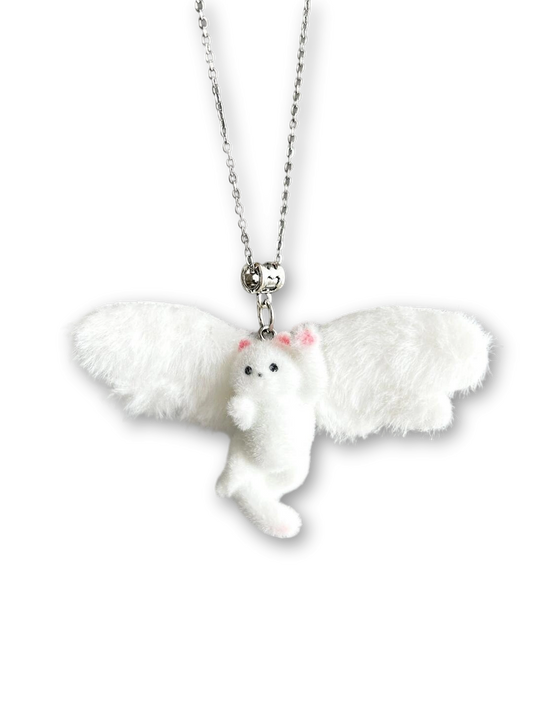 Angel Cat Necklace | Whimsy & Feline Magic (Limited Edition)