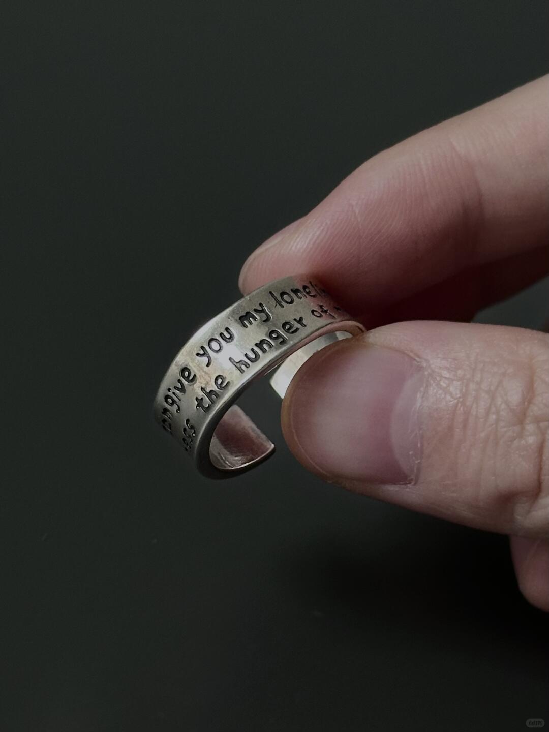 Borges Lure | Loneliness & Darkness Statement Ring (Y2K Limited)