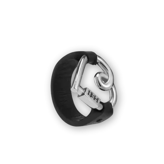 Black Caged Love Ring | Bold Elegance & Poetic Design (Limited Edition)
