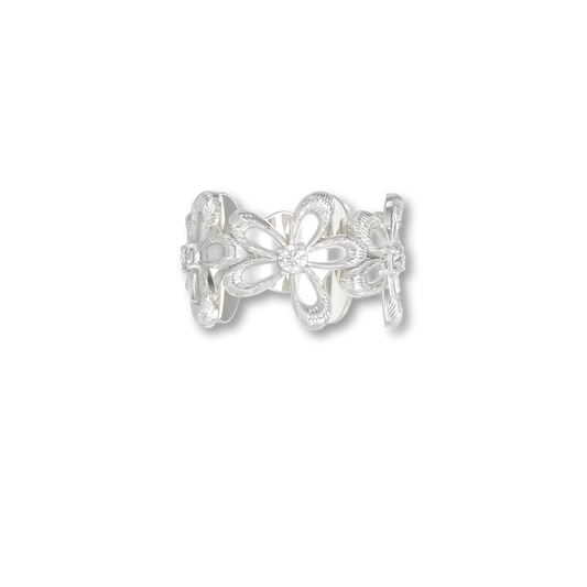 Sunny Butterfly Orchid Ring | Poetic Elegance & Spring Design (Limited Edition)
