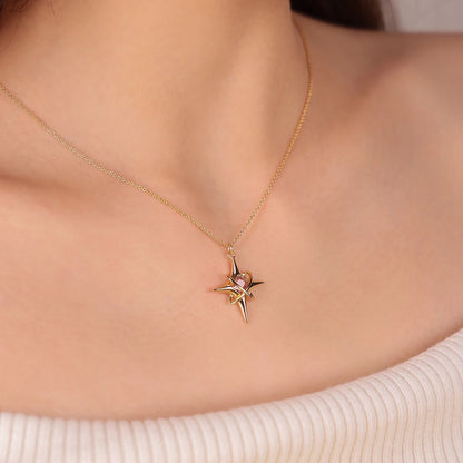 Násti | Eternal Guiding Star Pendant Necklace (Y2K Limited)