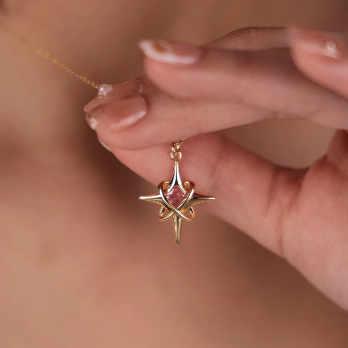 Násti | Eternal Guiding Star Pendant Necklace (Y2K Limited)