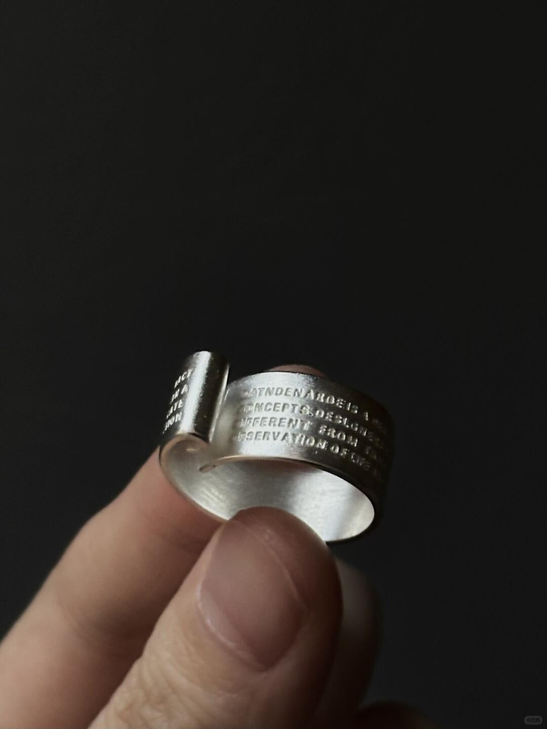 Poetic Signal | Handcrafted Sterling Silver Pulse Ring (Y2K Limited)