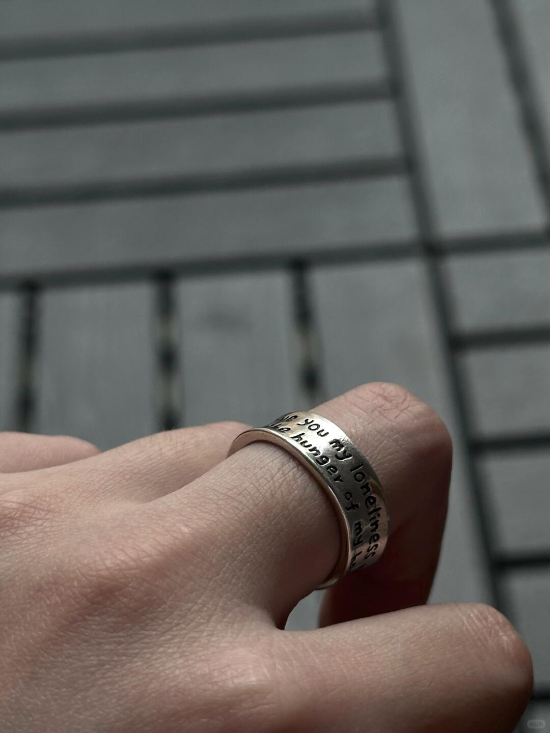 Borges Lure | Loneliness & Darkness Statement Ring (Y2K Limited)