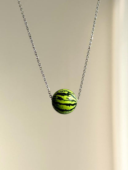 Say Hi Watermelon Necklace | Playful Summer Charm (Limited Edition)