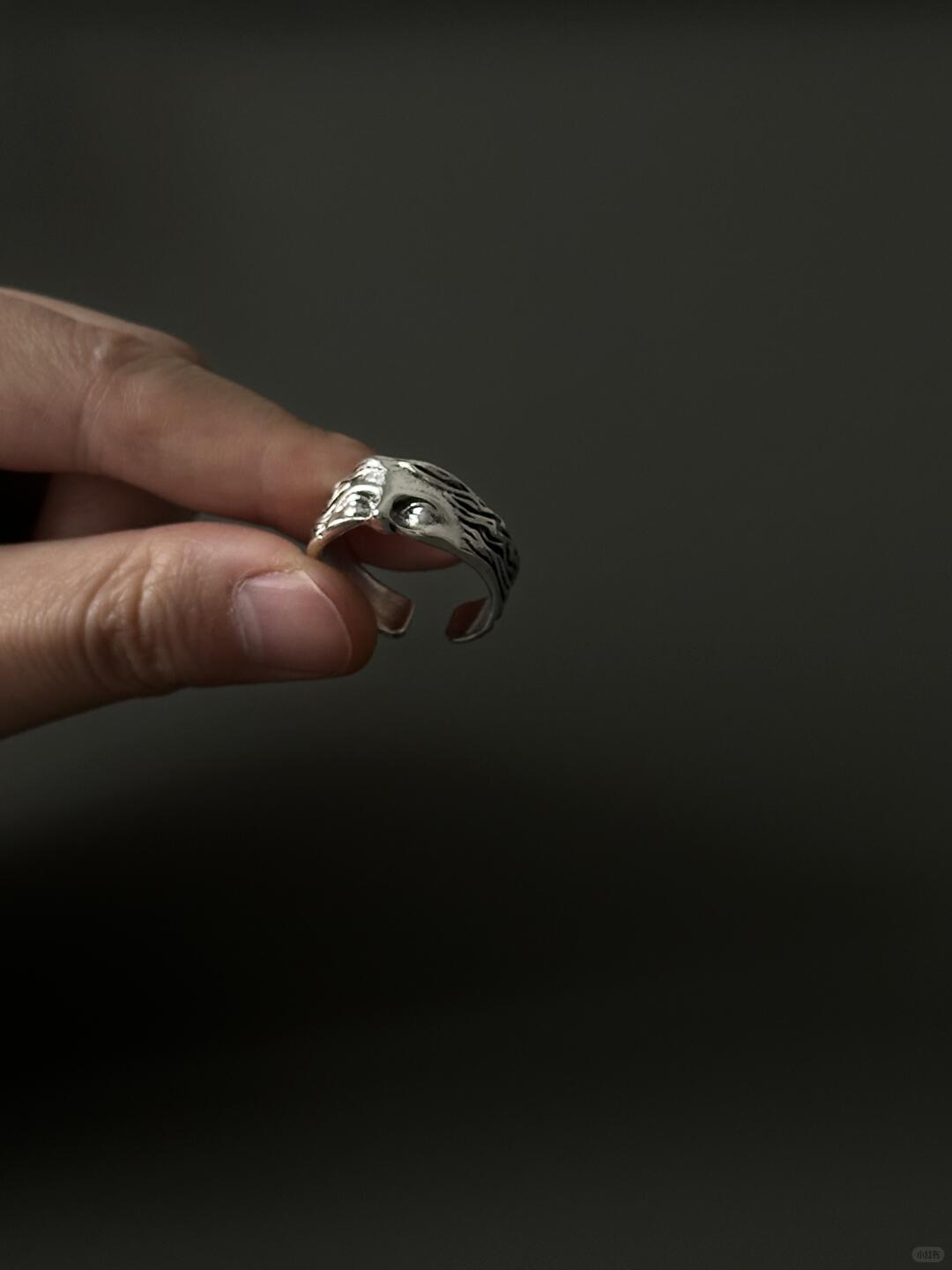 Through the Mirror Haze | Vintage Y2K Illusion Ring (Only 1 Made)