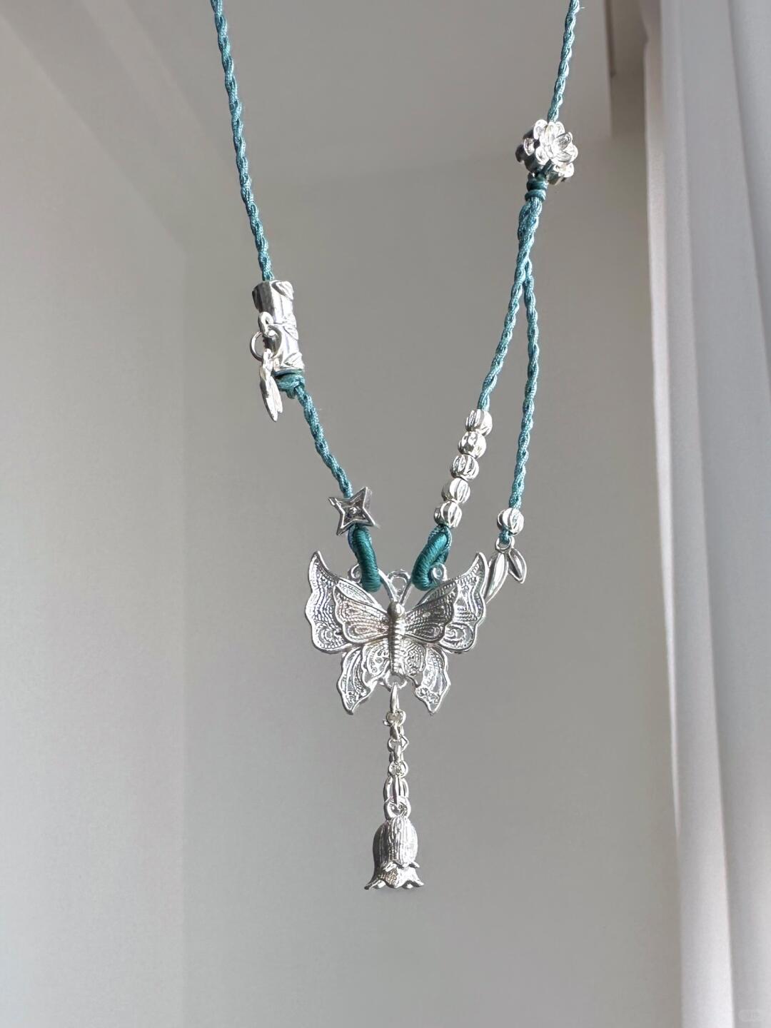 Spring Mist Necklace | Butterfly Elegance & Poetic Design (Limited Edition)