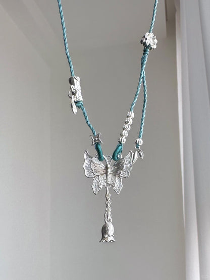 Spring Mist Necklace | Butterfly Elegance & Poetic Design (Limited Edition)