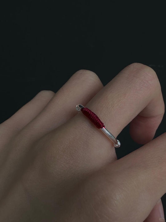 Tangled Threads | Red Thread of Fate Ring (Y2K Limited)