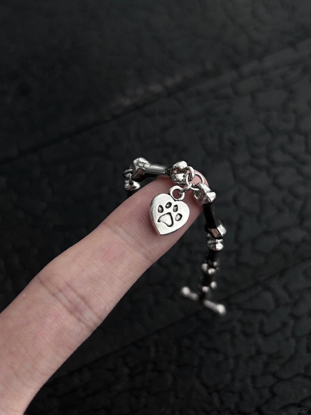 Puppy Love Single-Lane Bracelet | Y2K Limited Edition