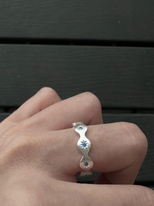 Blue Starlight Ring | Stars Fallen into the Ocean (Limited Edition)