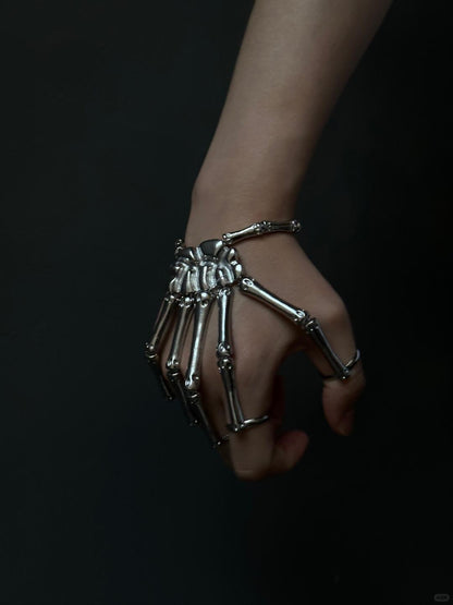 Exoskeleton | Mech-Bone Bracelet for Futurist Dreamers and Relentless Souls