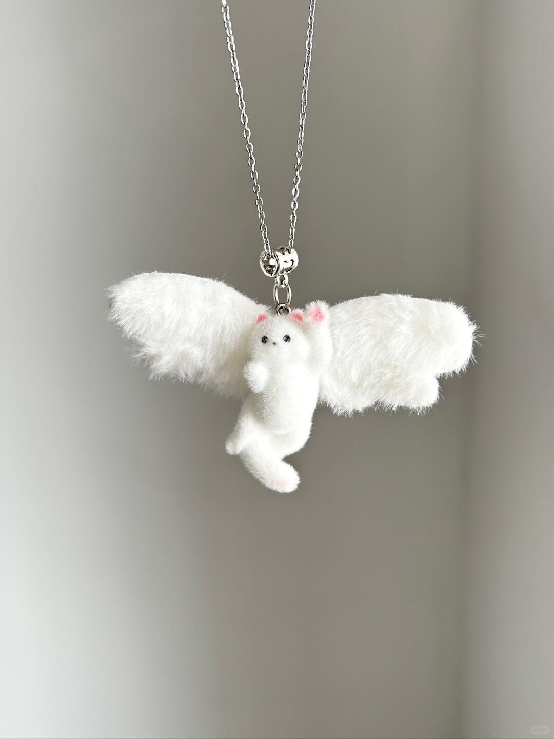 Angel Cat Necklace | Whimsy & Feline Magic (Limited Edition)
