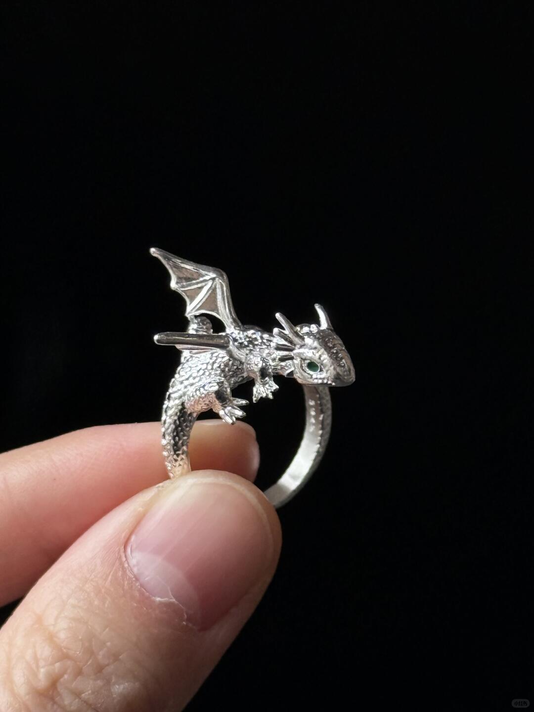 Raised a Magic Dragon | Enchanted Dragon Scale Ring (Y2K Limited)