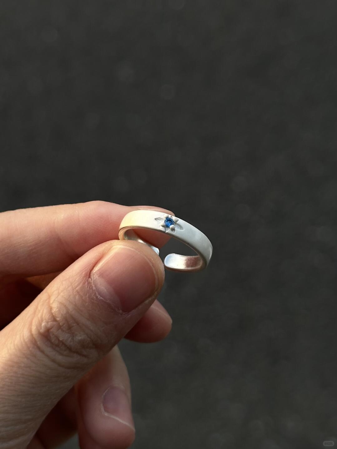 The World’s Heart Is Blue | Deep Sea Love Ring for the Quietly Wrecked