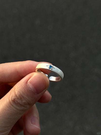 The World’s Heart Is Blue | Deep Sea Love Ring for the Quietly Wrecked