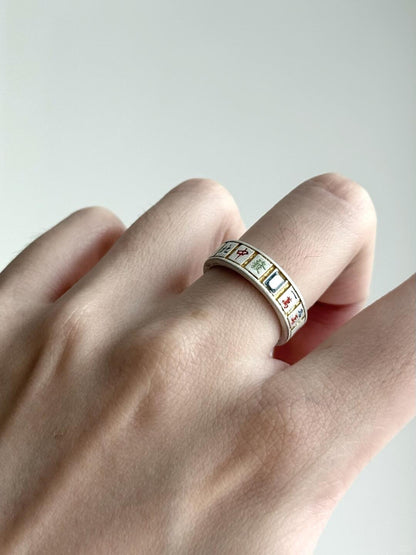 Mahjong God | Red Zhong Wealth Blessing Statement Ring (Y2K Limited)