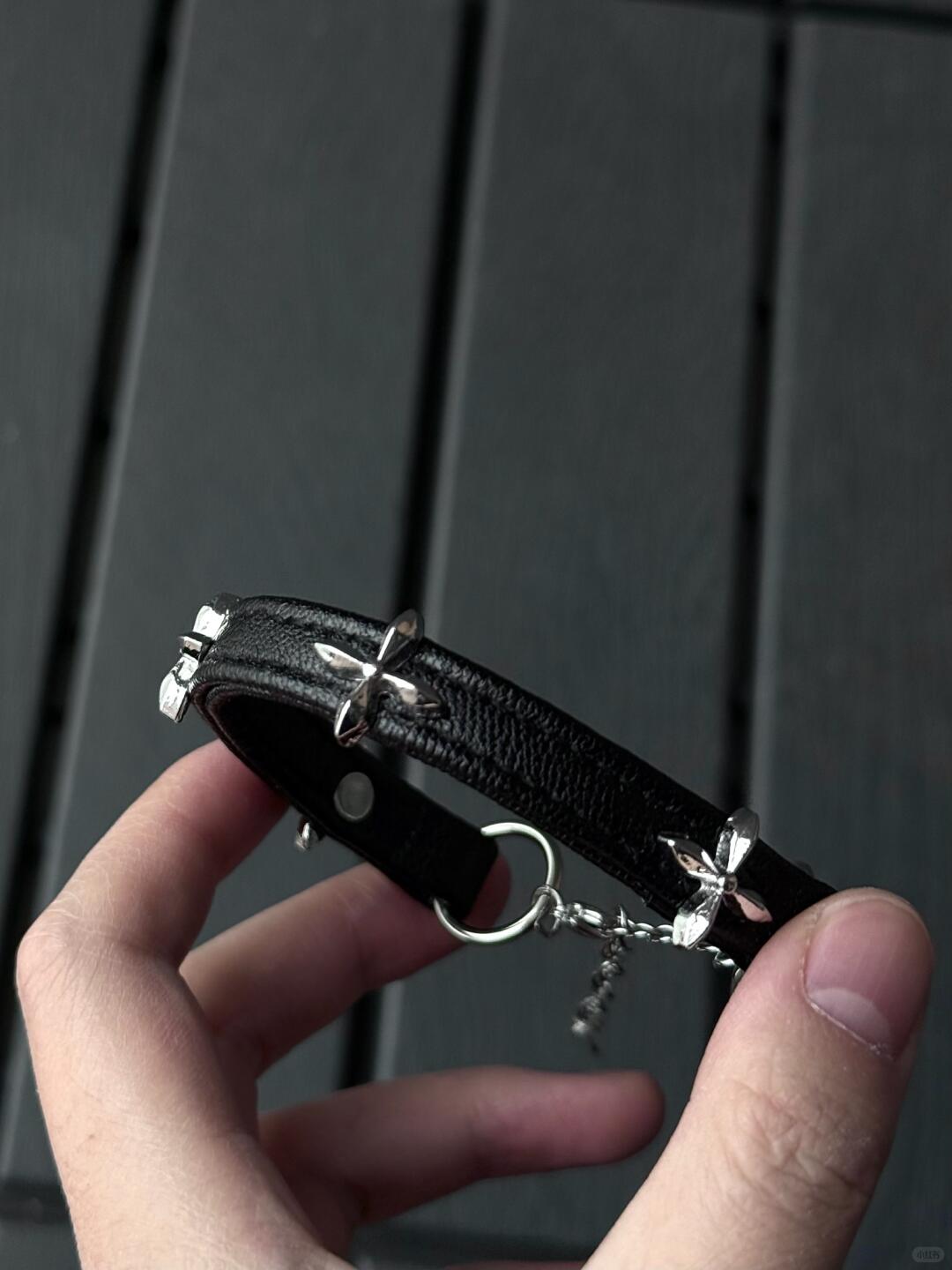 Force Bloom | “Have You Pushed Hard Enough?” Floral Leather Bracelet (Y2K Limited)