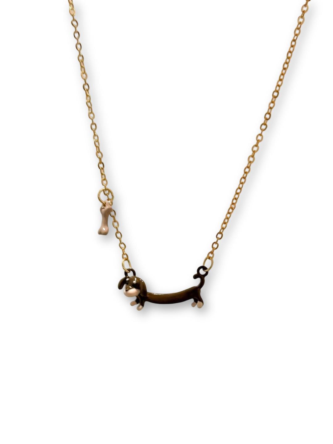 Love My Puppy Necklace | Dachshund Charm & Forever Love (Limited Edition)