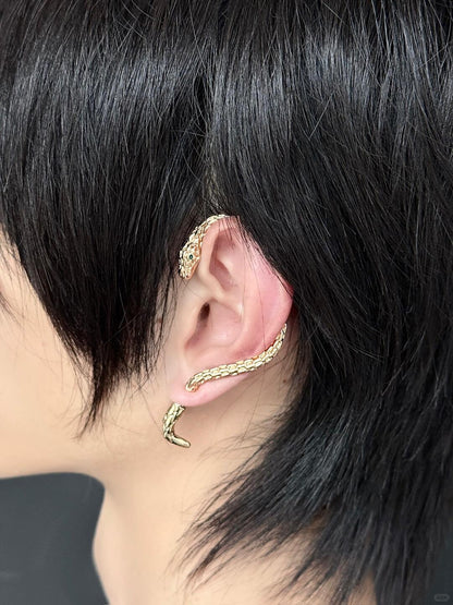Breathtaking Love｜Snake Embrace Stud Earrings (Y2K Limited)