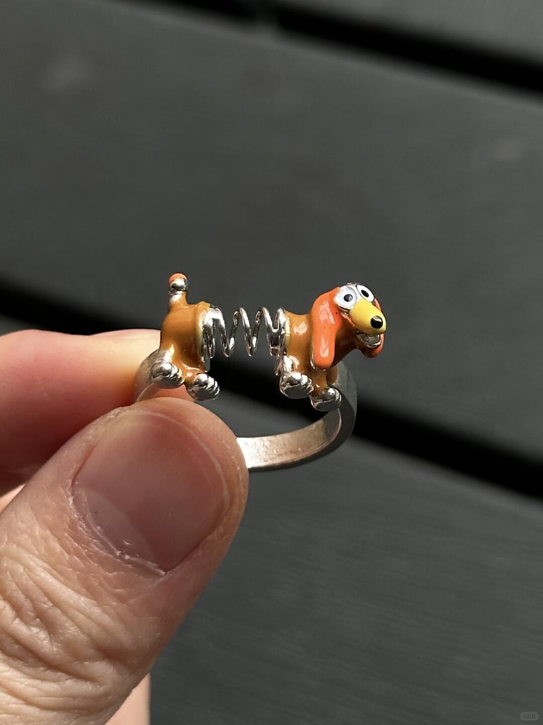 Boing Pup | Bobble Spring Dog Ring for Y2K Playful Vibes (Limited)