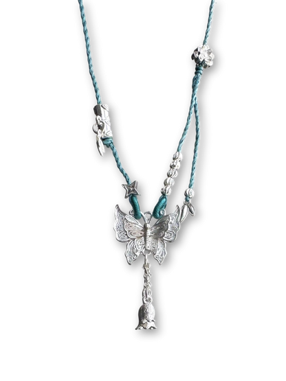 Spring Mist Necklace | Butterfly Elegance & Poetic Design (Limited Edition)