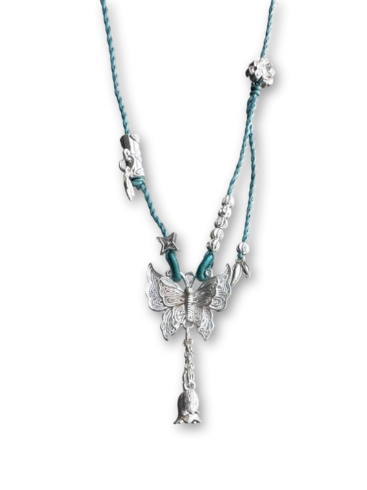 Spring Mist Necklace | Butterfly Elegance & Poetic Design (Limited Edition)
