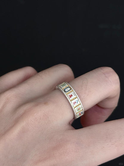 Mahjong Luck | Touch for Fortune Statement Ring (Y2K Limited)