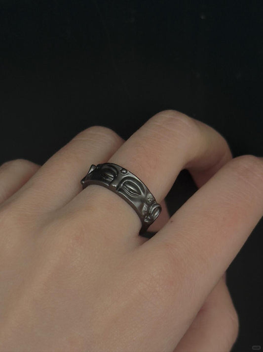 Bodhisattva Bow | Compassion & Insight Ring (Y2K Limited)