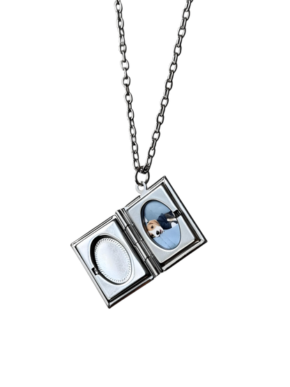 Puppy Cannot Do Without Their Owner | Openable Dog Photo Locket Necklace