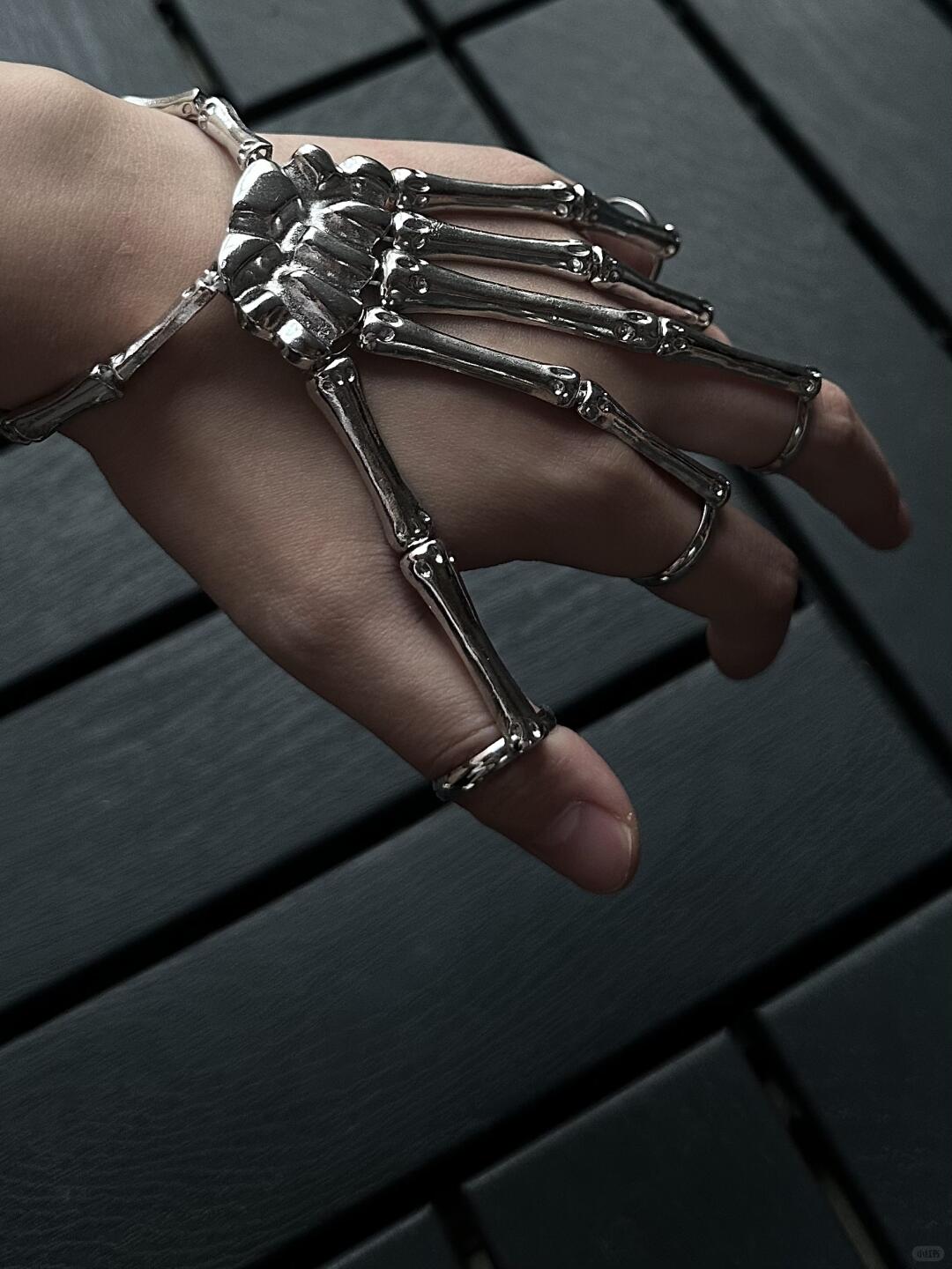Exoskeleton | Mech-Bone Bracelet for Futurist Dreamers and Relentless Souls