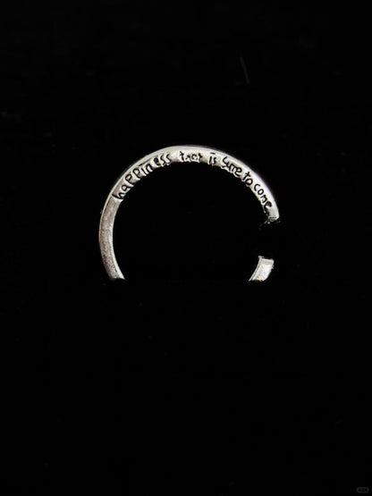 Happiness Lucky Ring | Poetic Elegance & Joyful Design (Limited Edition)